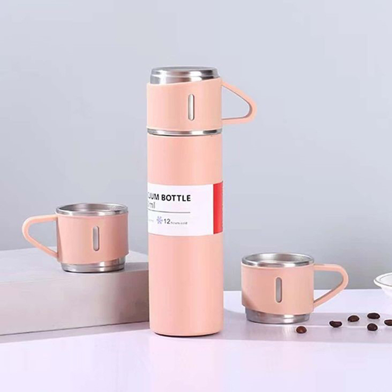1pc Stainless Steel Insulated Bottle With Storage Box