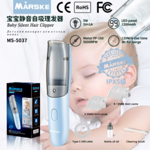 MARSKE Baby Hair Clipper Baby Household Electric Waterproof Electric Clipper Children’s Hair Clipper Electric Clipper
